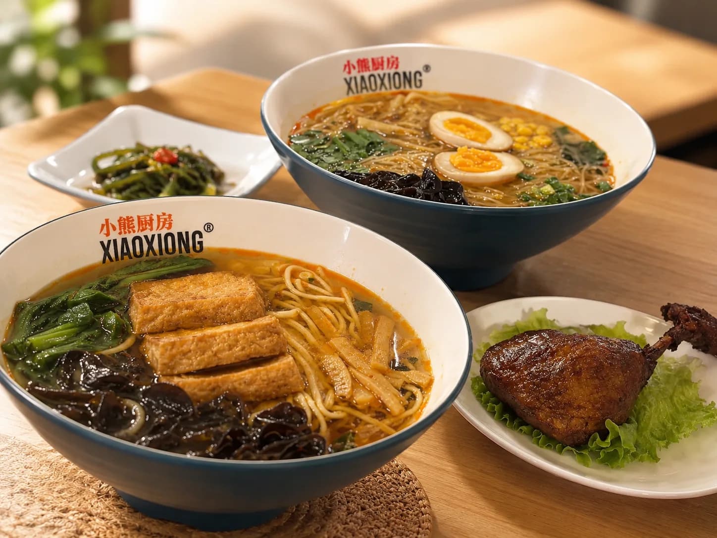 House Noodles dishes ready to share