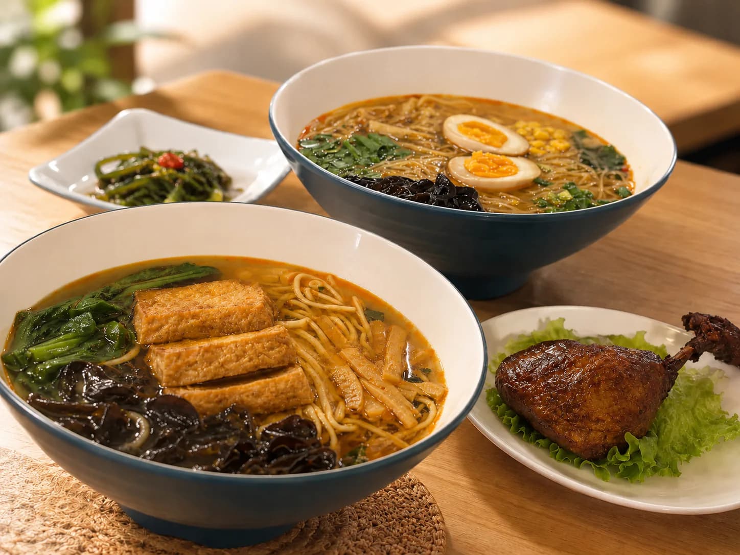 House Noodles dishes ready to share